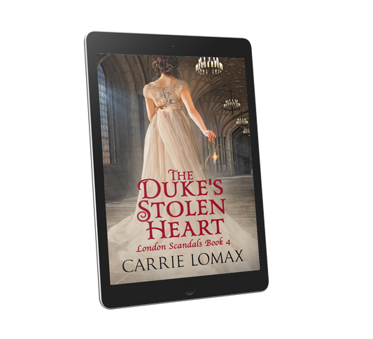 The Duke's Stolen Heart (London Scandals 4) eBook - Digital Download